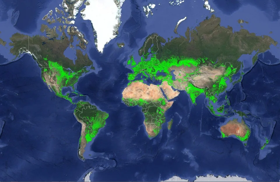 ALL OF THE AG LAND IN THE WORLD