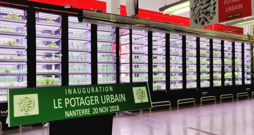 Infarm @ Metro in France
