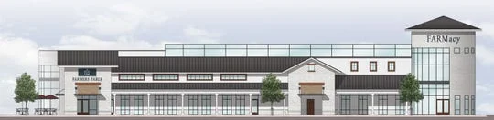 An architectural rendition of the proposed FARMacy facility in Muncie. (Photo: Photo provided)