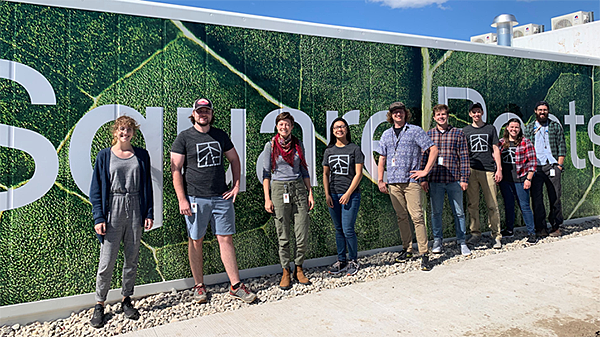 (PHOTO: Square Roots) Meet the Square Roots Michigan Cohort (left to right): Rebekah Box, Winn Hermanski, Katie LaRue, Savie Sonsynath, Jacob Smaby, Jarad Jaent, Joshua Van Kleeck, Alyssa Patton, Amal Jennings.