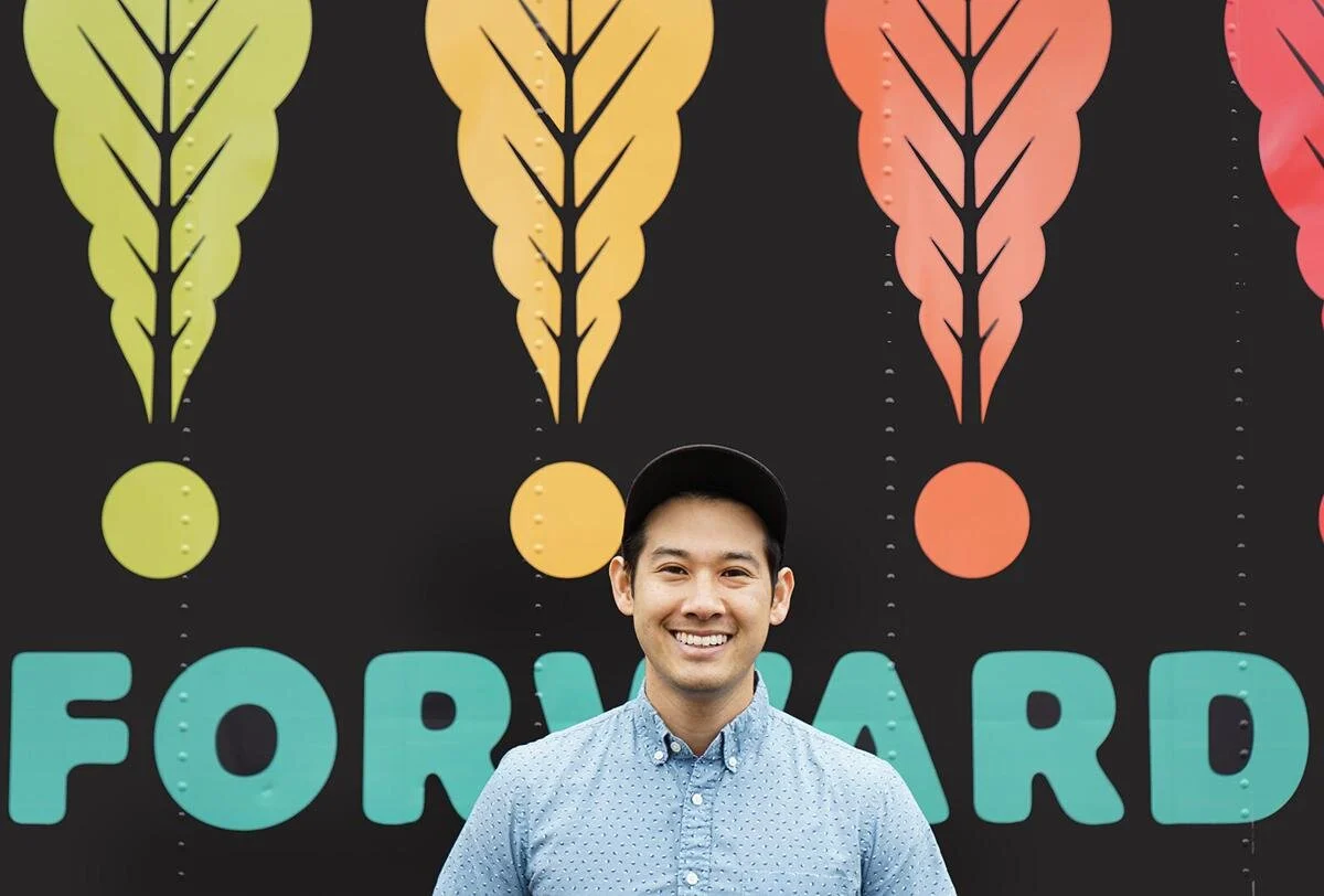 Indoor Farmer Grows His Greens Vertically