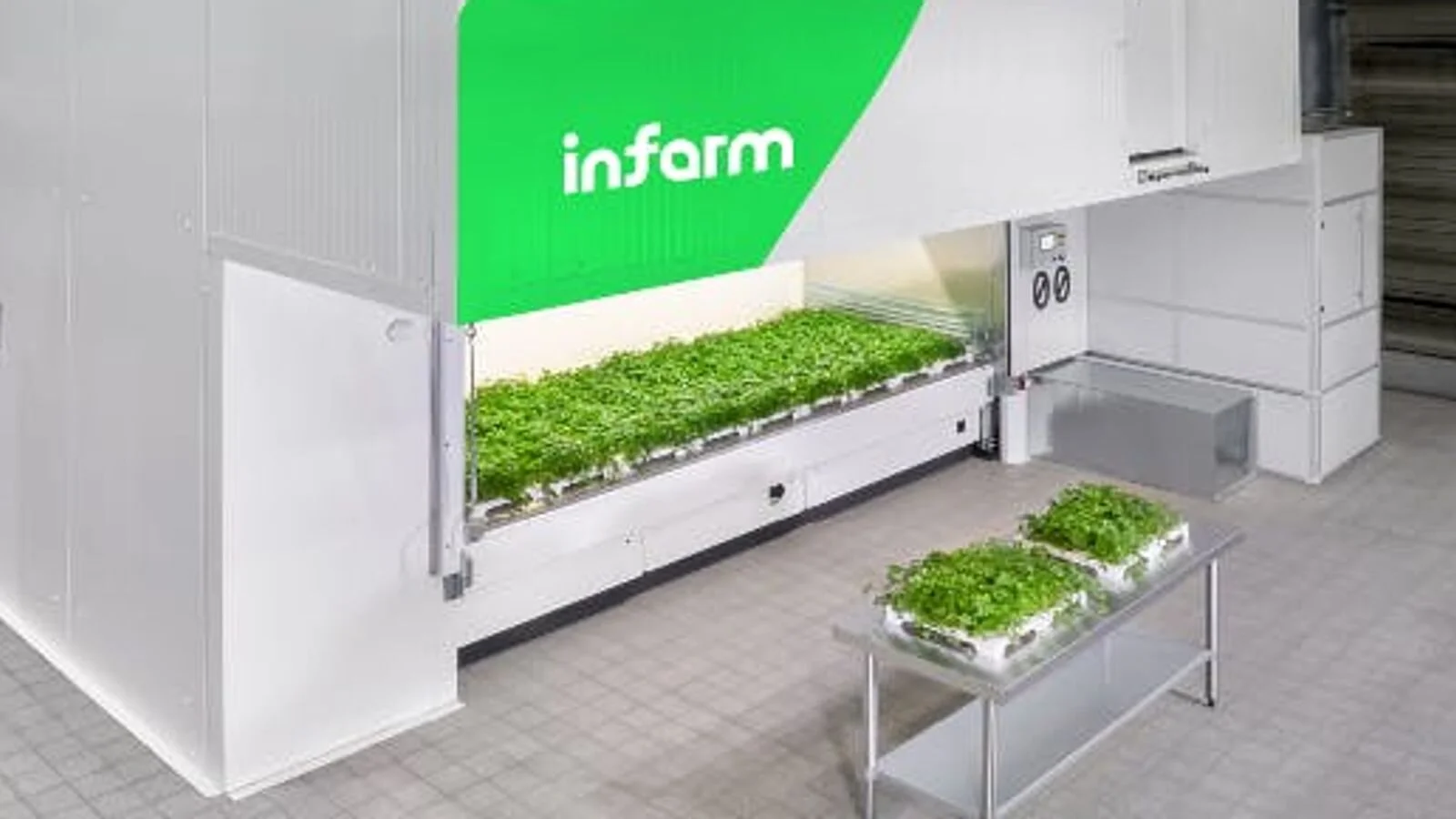 Infarm says it is the fastest-growing urban farming firm with interests including 'cloud-connected growing centres'.