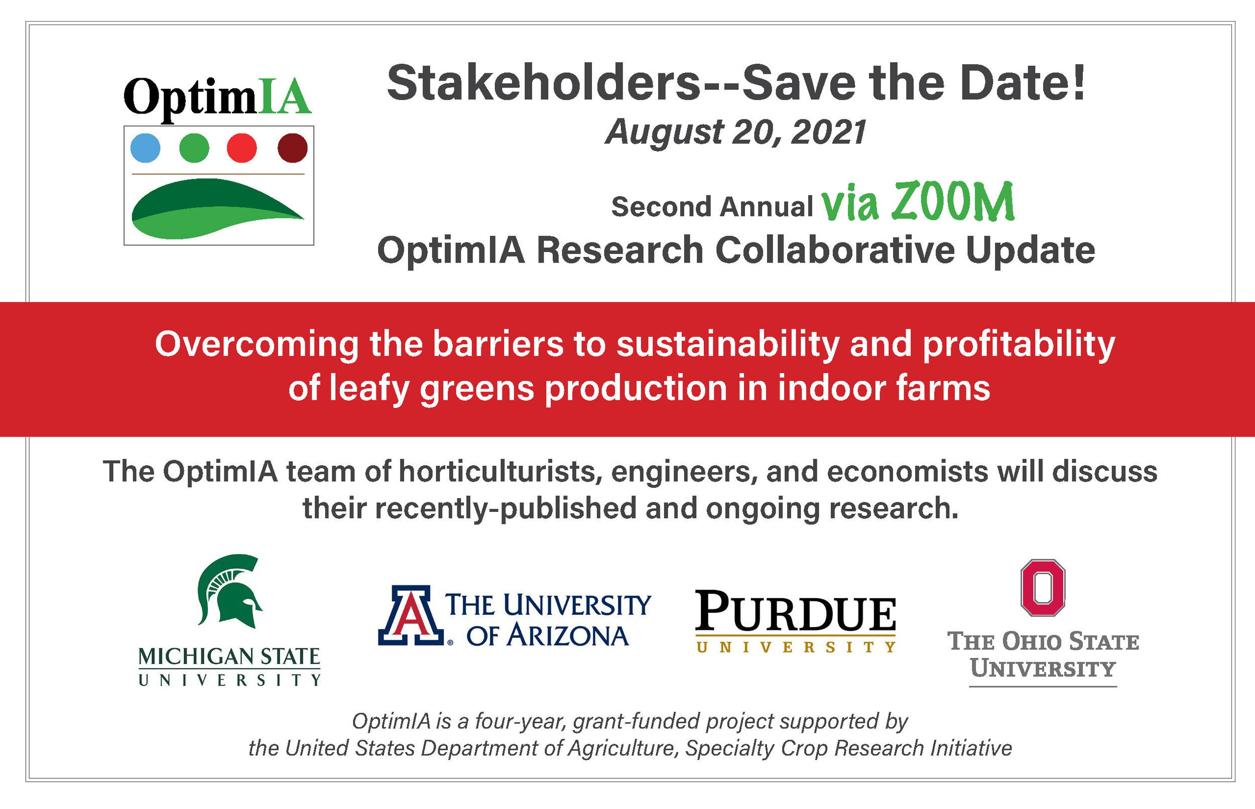 Save The Date!