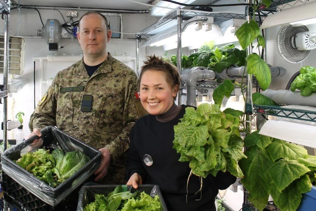CANADA: Fresh Greens at -36°C: A Container Farm in the High Arctic