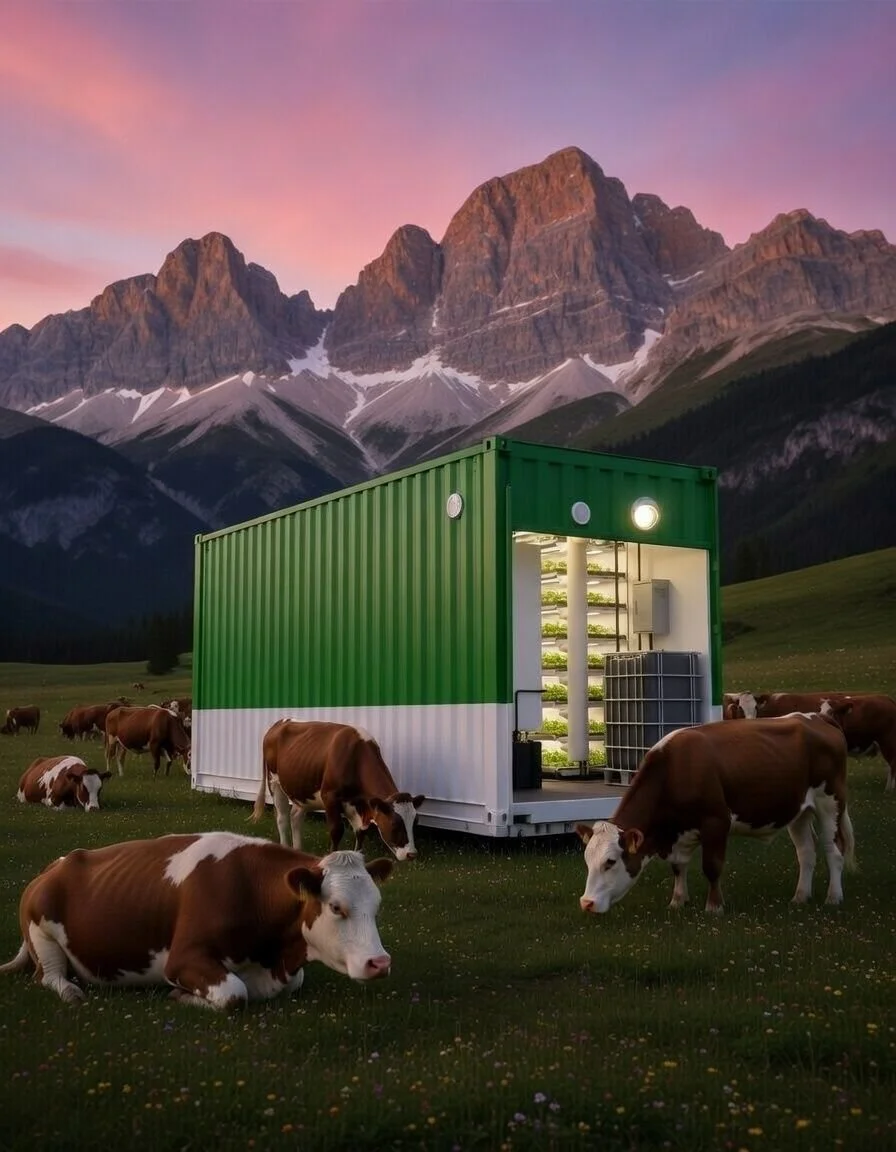 The AeroFodder Cube Forage Module by Aerolight S.r.l 