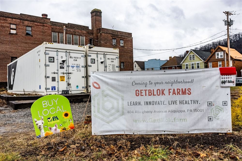 USA - Pennsylvania: A High-Fech Farm Blooms in a Former Industrial Town