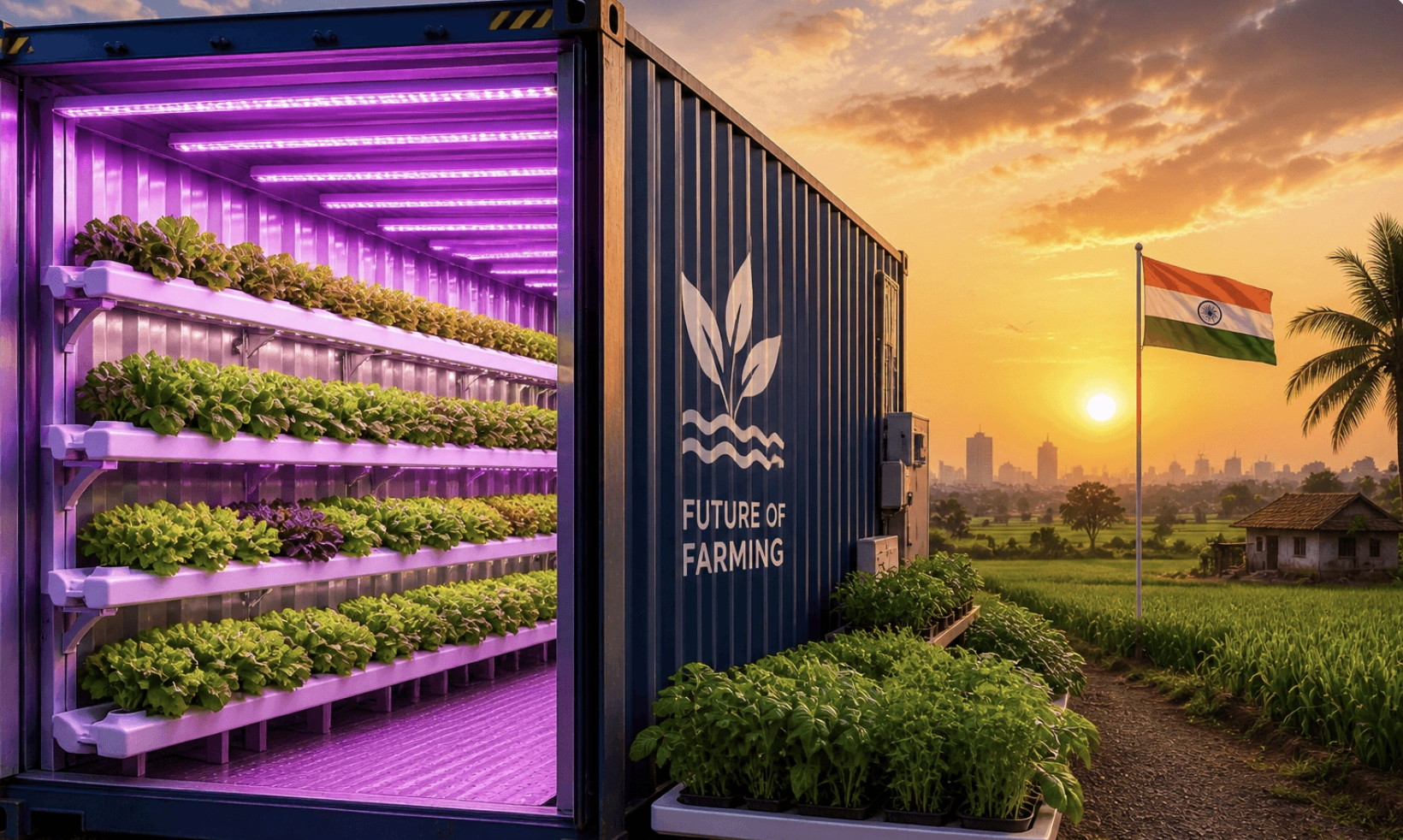 Shipping Container Farming in India: The Complete Guide to Setup, Crops &amp; Profitability