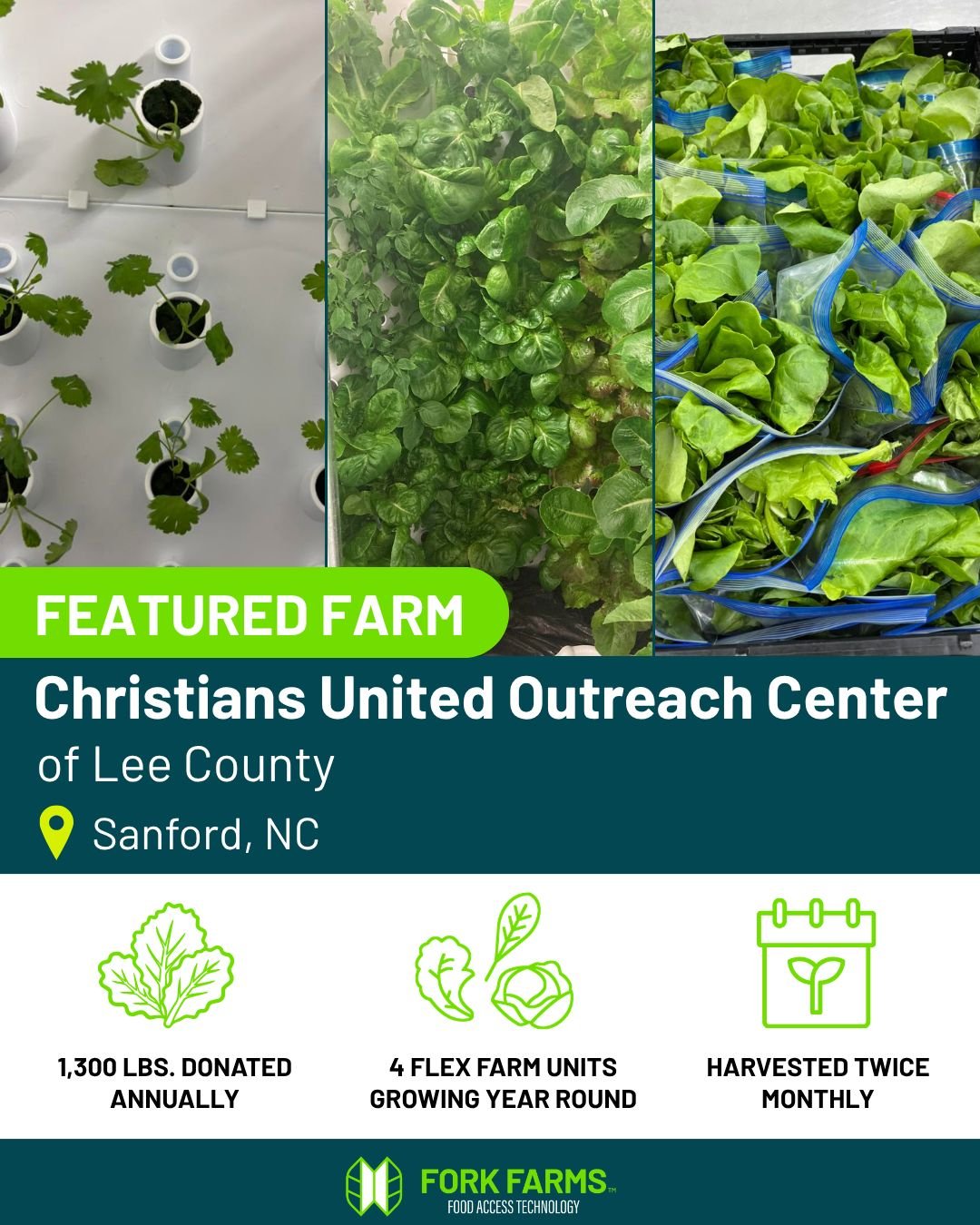Featured Farm: Christians United Outreach Center of Lee County | Sanford, North Carolina