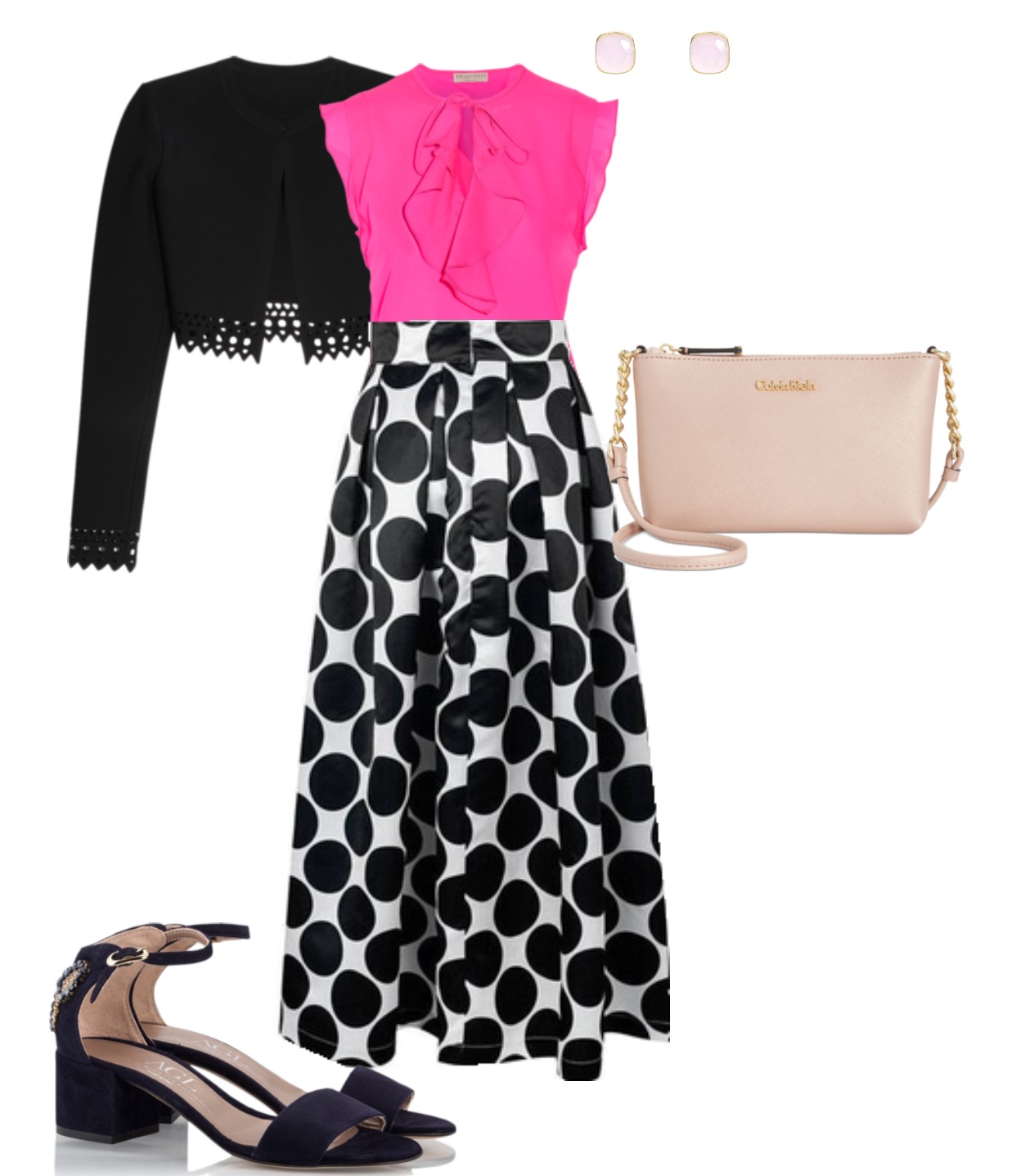 Mary wanted an outfit for Easter incorporating her favorite color, pink. 