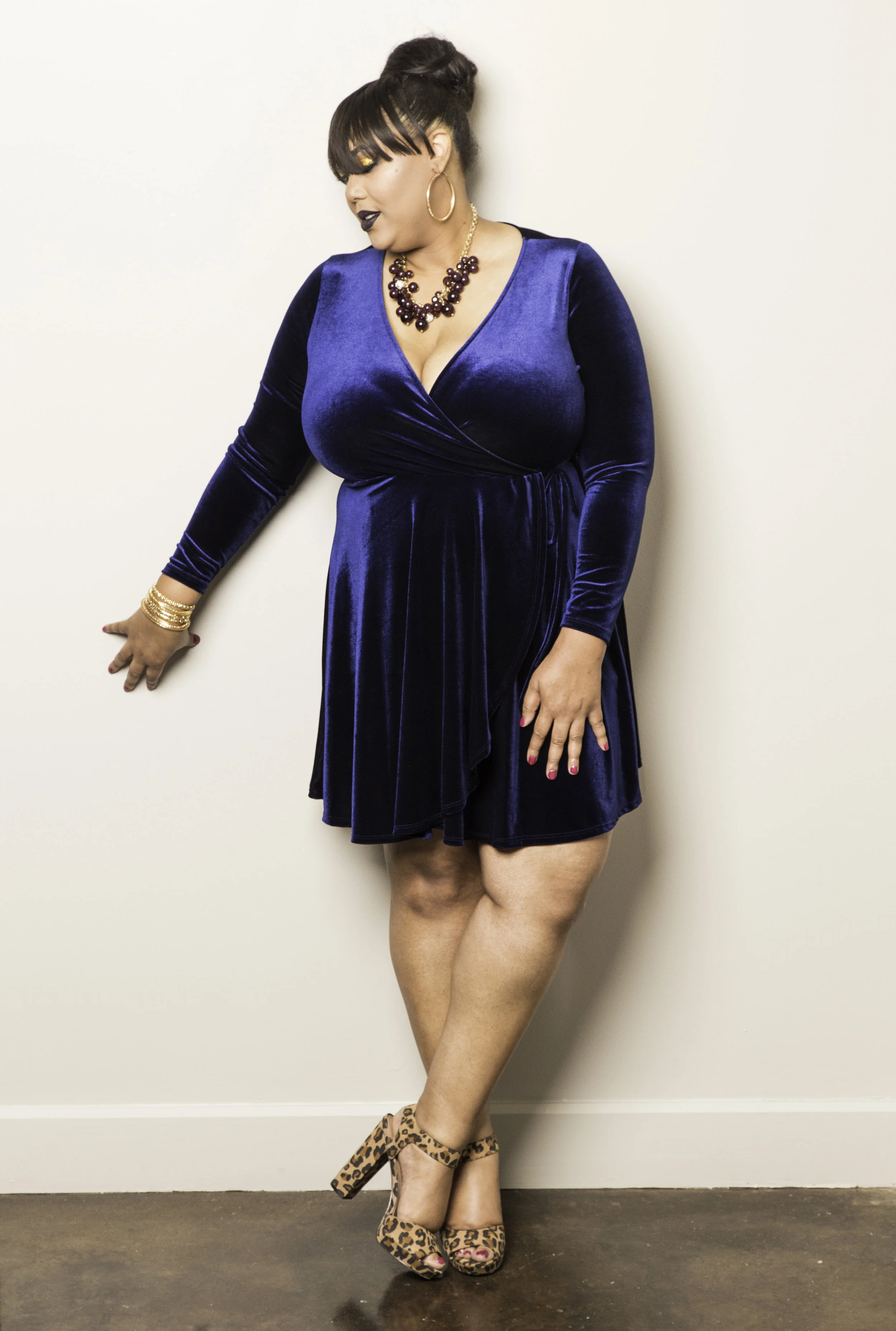 Honey's Child Boutique provided the outfit for our makeover winner, Camika! Doesn't she look lovely! For all of your plus size shopping needs go over to www.honeyschildboutque.com