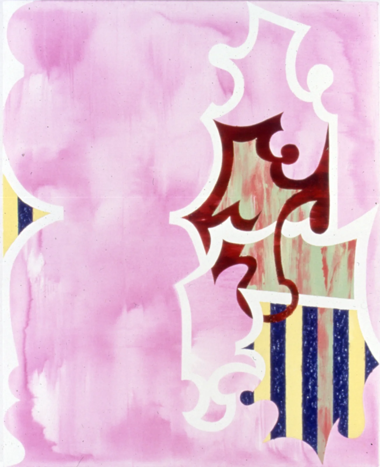 THE CONSOLIDATION OF NAMELESS BEINGS , 1992, Oil on linen, 30" x 24"