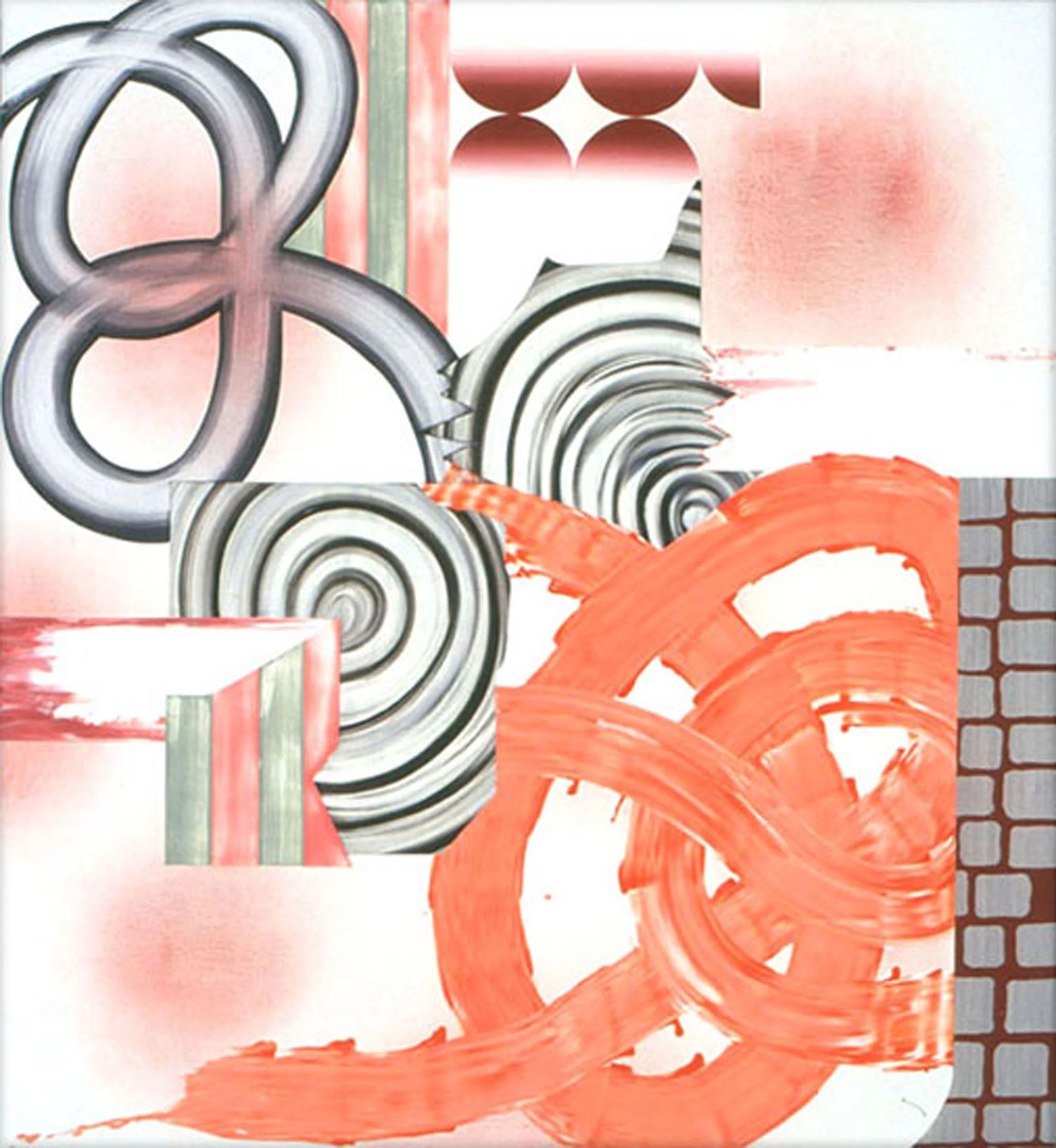 MOMENTARY SUSPENSION , 1999, Oil on linen, 76.5" x 68"
