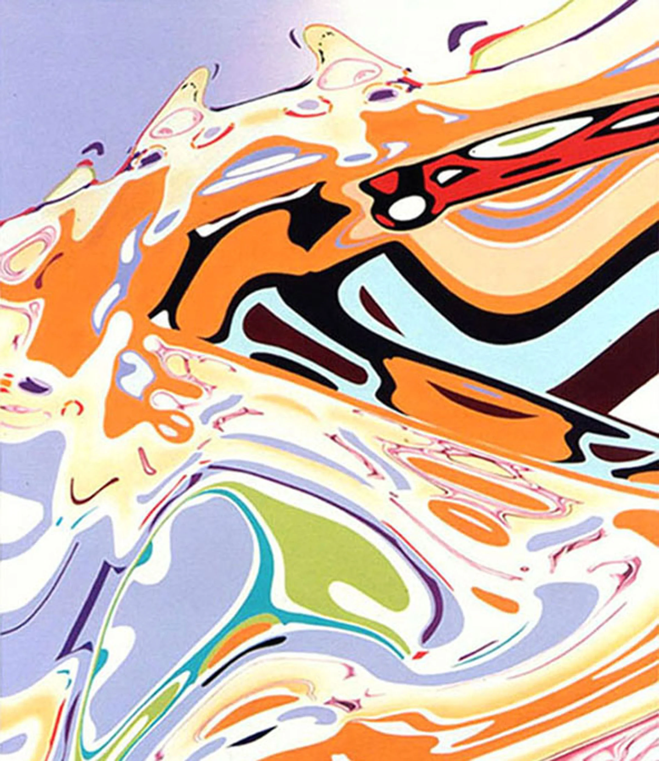 COVERT ASSERTION , 2005, Oil on linen, 36" x 30"