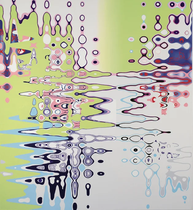STABLE FLUX, 2006, Oil on linen, 78" x 72"