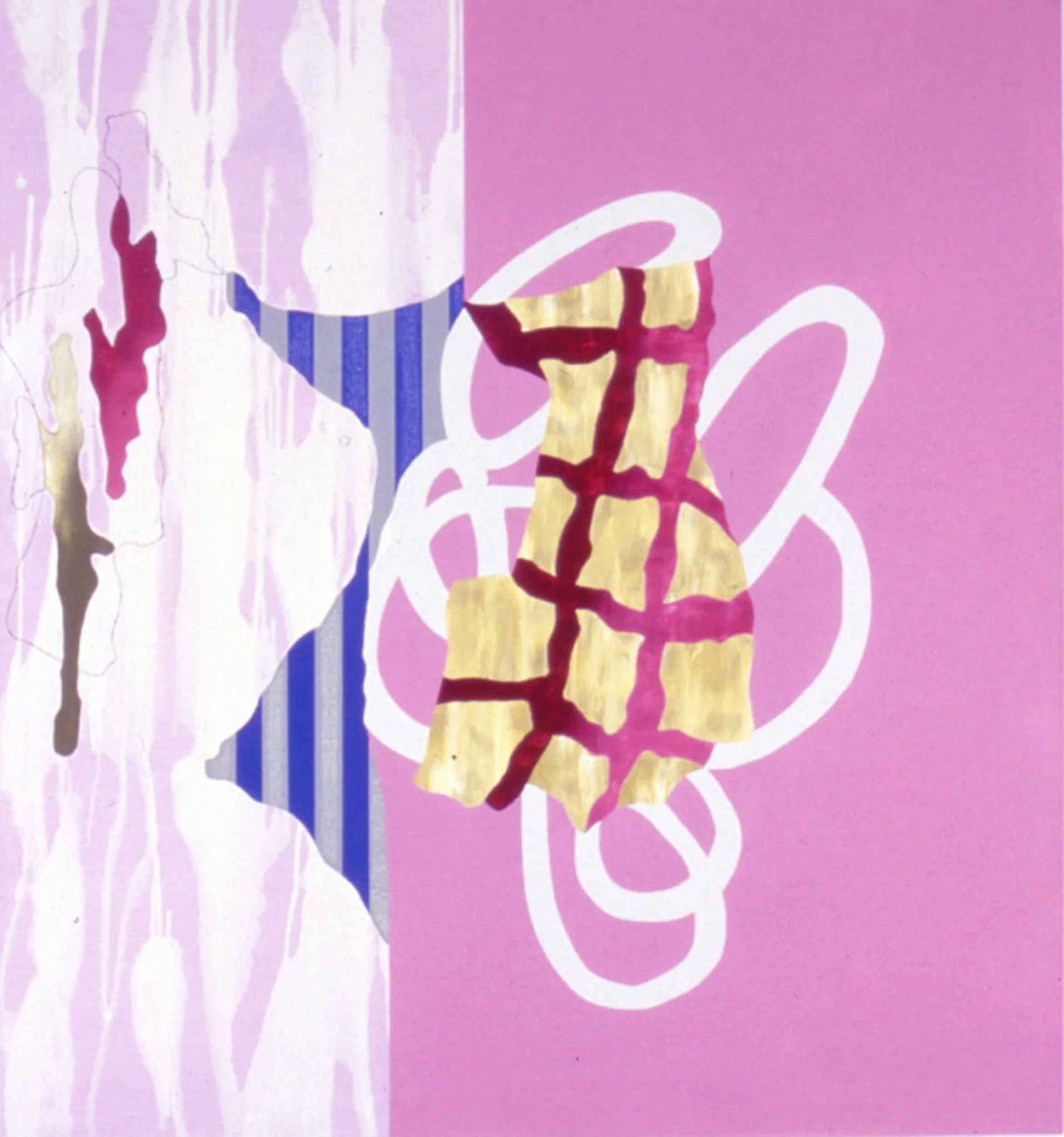 THE CONTRADICTION OF AFFIRMATION , 1993, Oil on linen, 54" x 50"
