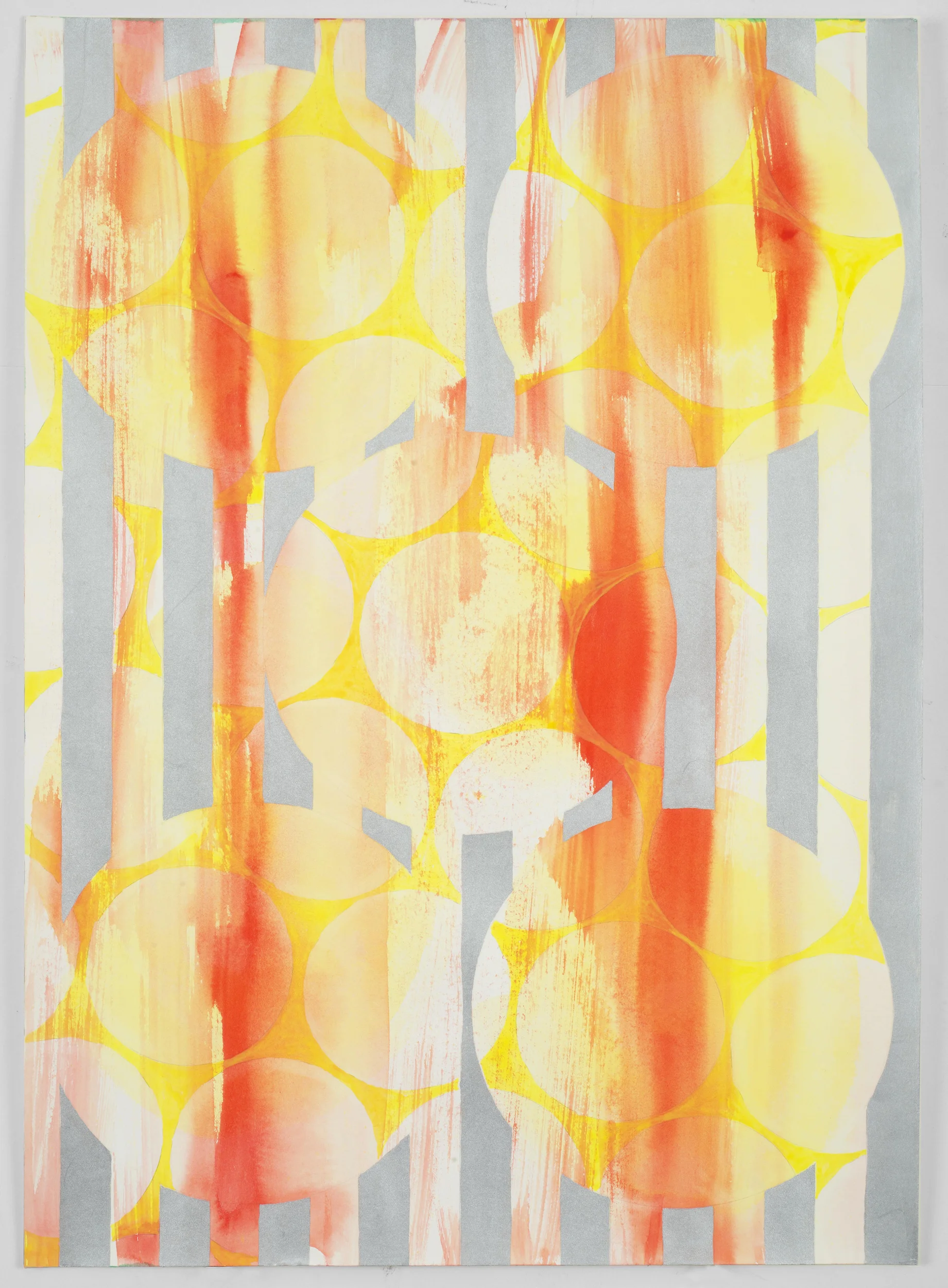 Untitled 3, 2016, Gouache on paper, 20" x 14"