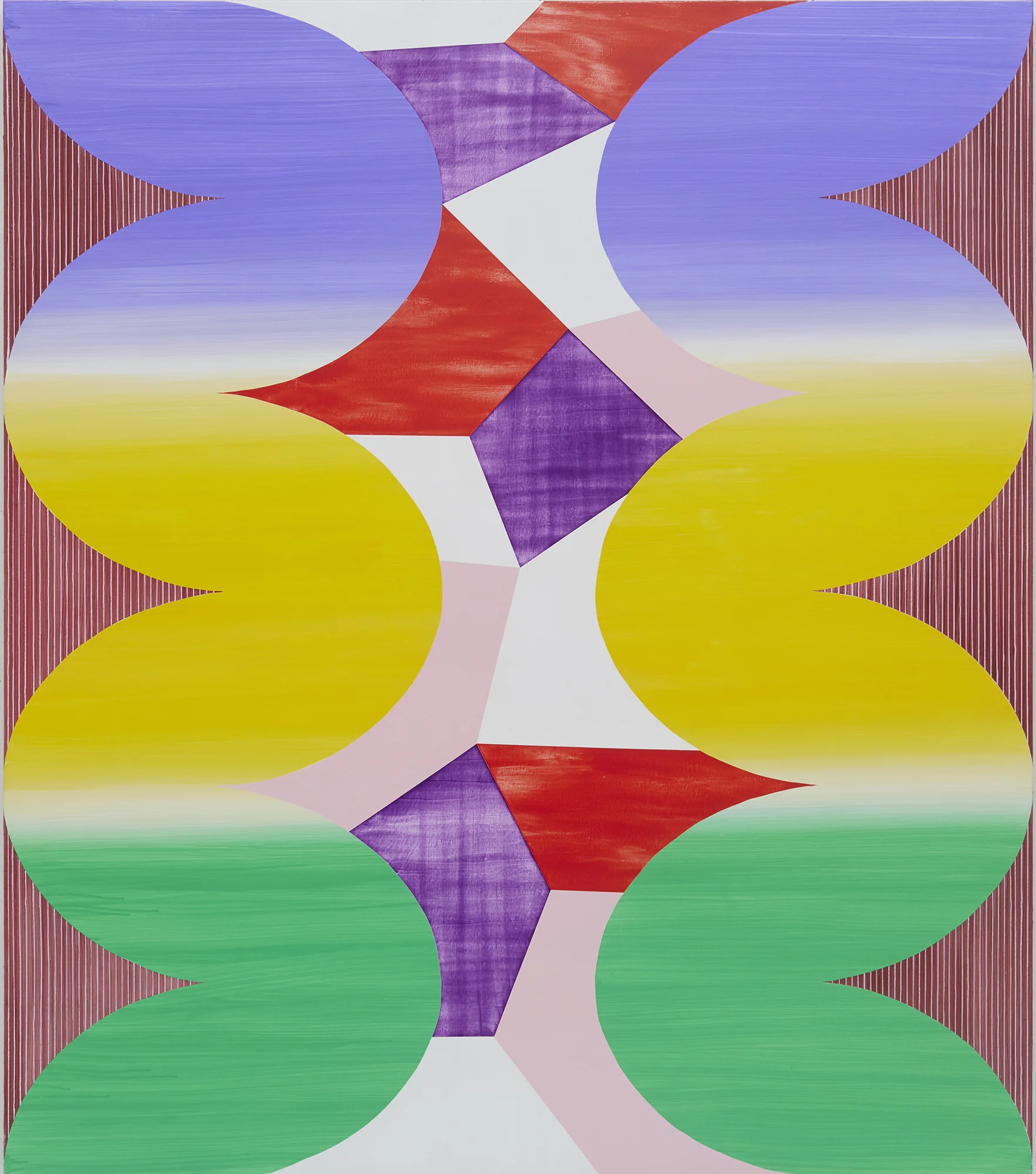 HALCYON DISTRESS , 2018, Acrylic on canvas, 72 x 64”
