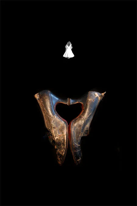 Wedding Shoes, Photograph/Sculpture, Robert Hite, 2008