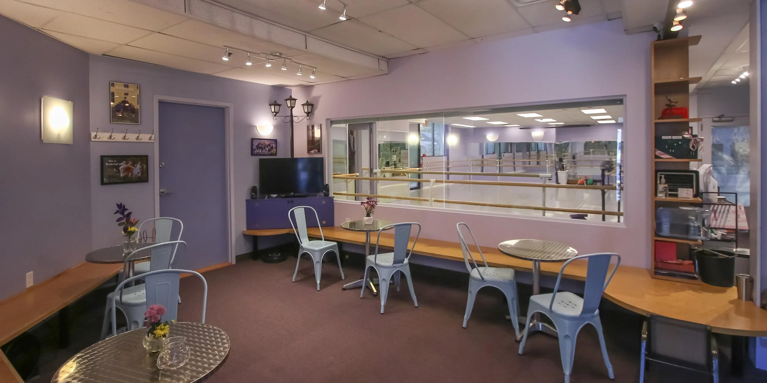 the new expanded family lounge!