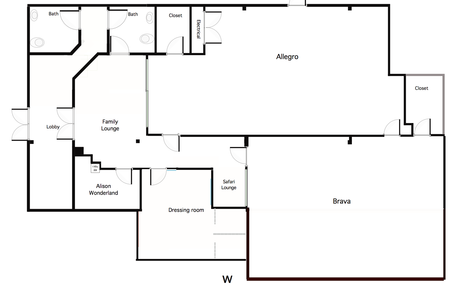 The new floor plan!
