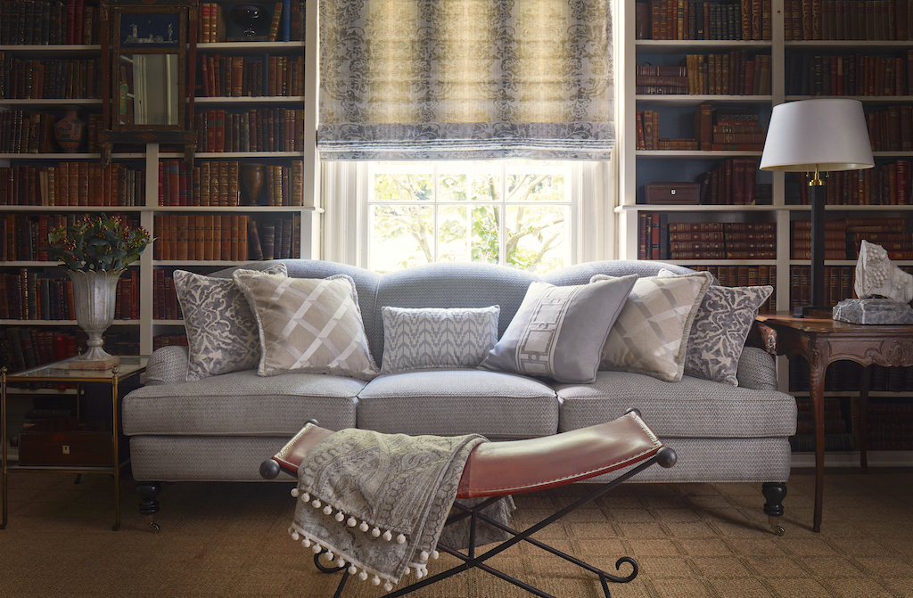 Scalamandre | Maison CE | Fabrics | Couch | To-the-Trade Only Resources | Consumer Buying Service | Designer + Architect Purchasing Service | How to Buy To the Trade