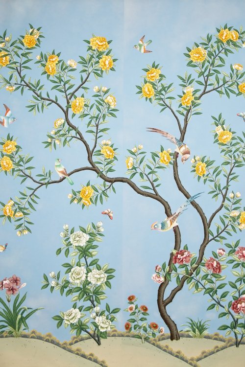 HandPainted Wallpaper that will Transform Your Home