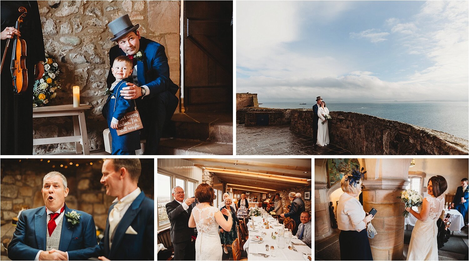 Lindisfarne Castle, Holy Island Wedding photography (Copy)