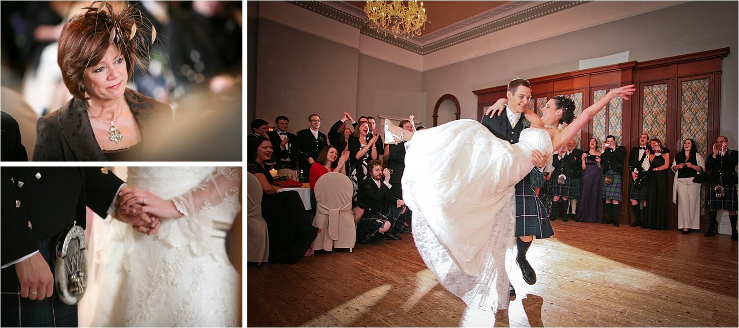 evening wedding party