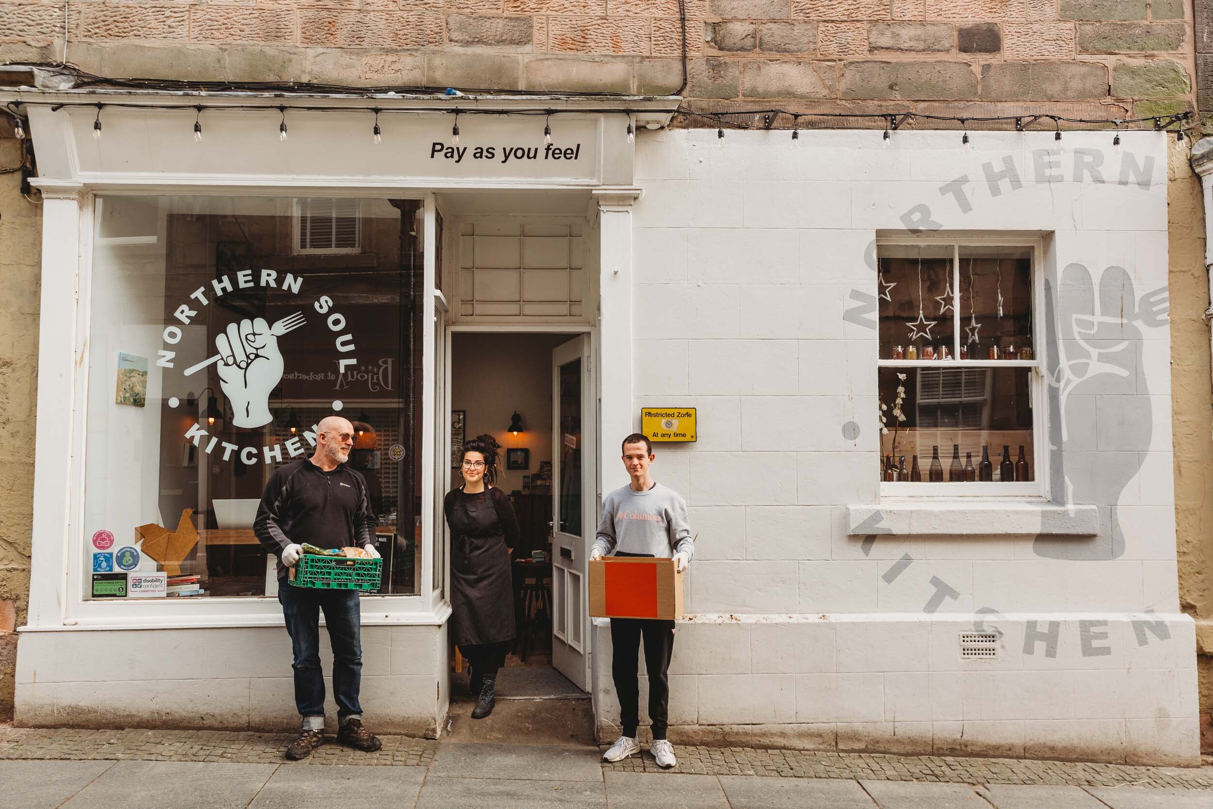   “We put a post out last night, the food parcels have gone mad!" - Northern Soul Kitchen 