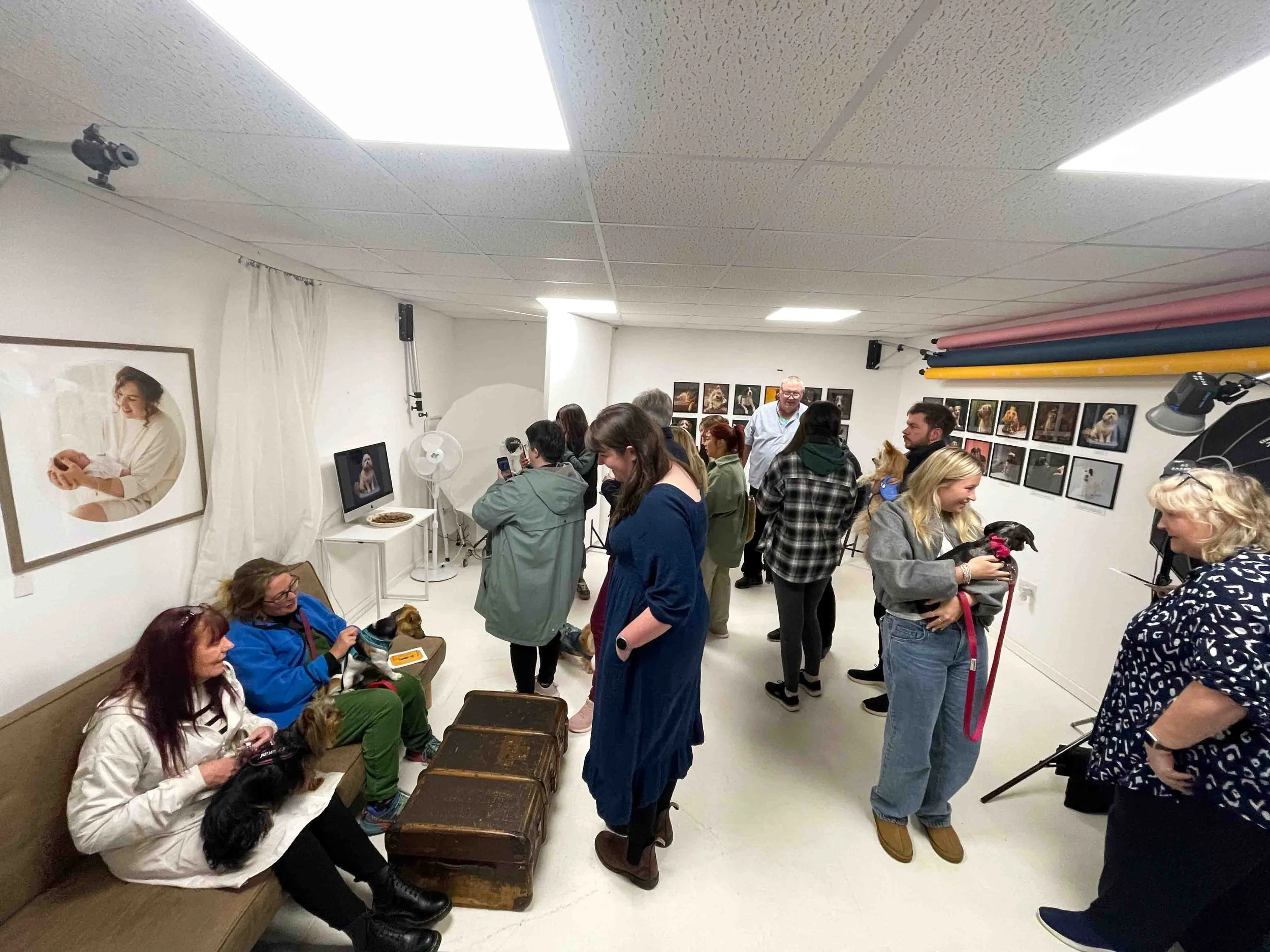hair of the dog exhibition at pictorial photography studio