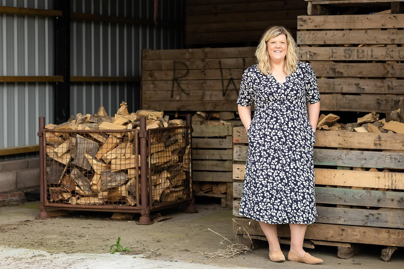 Gillian O'Dea Branding Photos in a local outdoor location for the Accountants Greenwoods