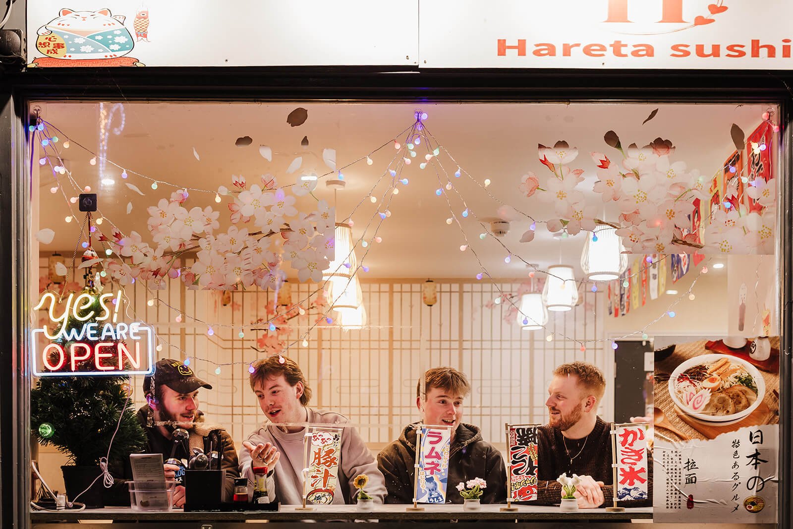 The Blame Band Berwick Sushi Bar