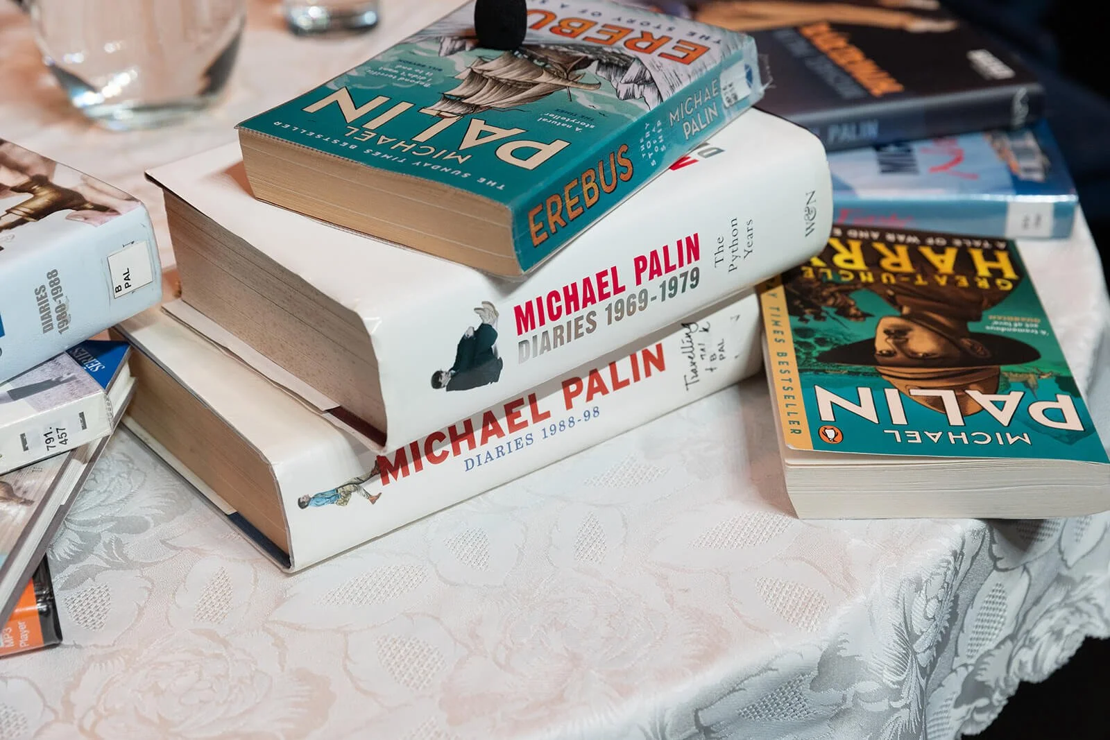books by michael palin travel writer berwick literary festival copyright example