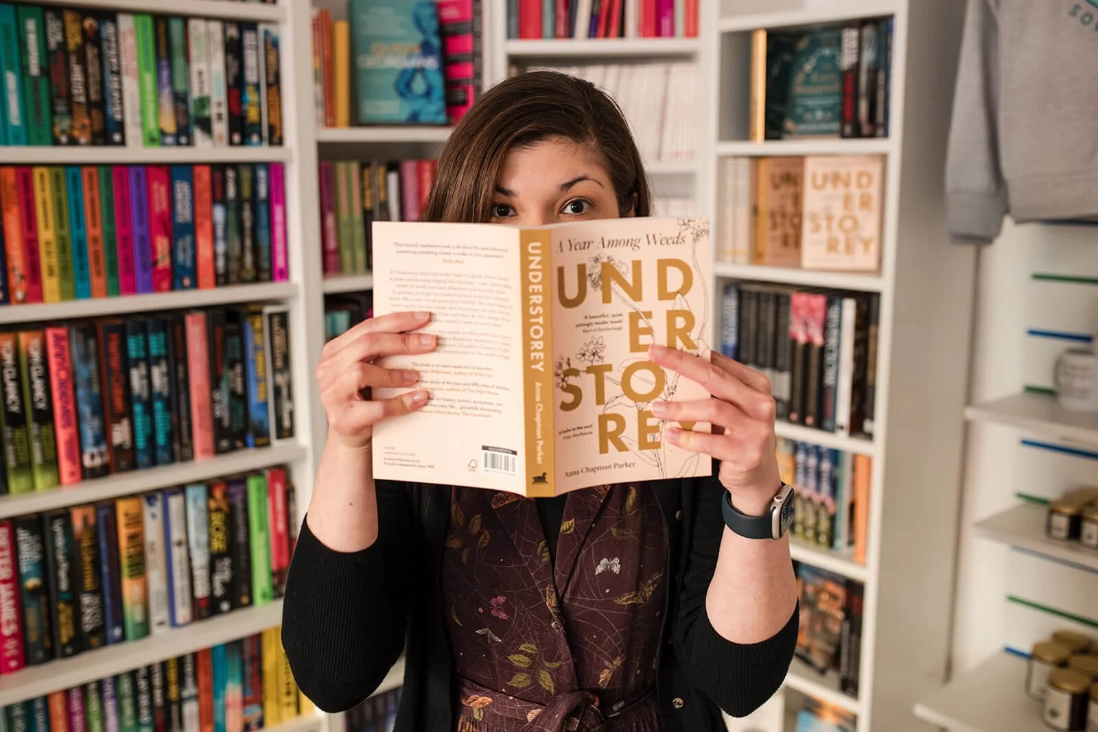 A branding shoot with The Book Loft owner