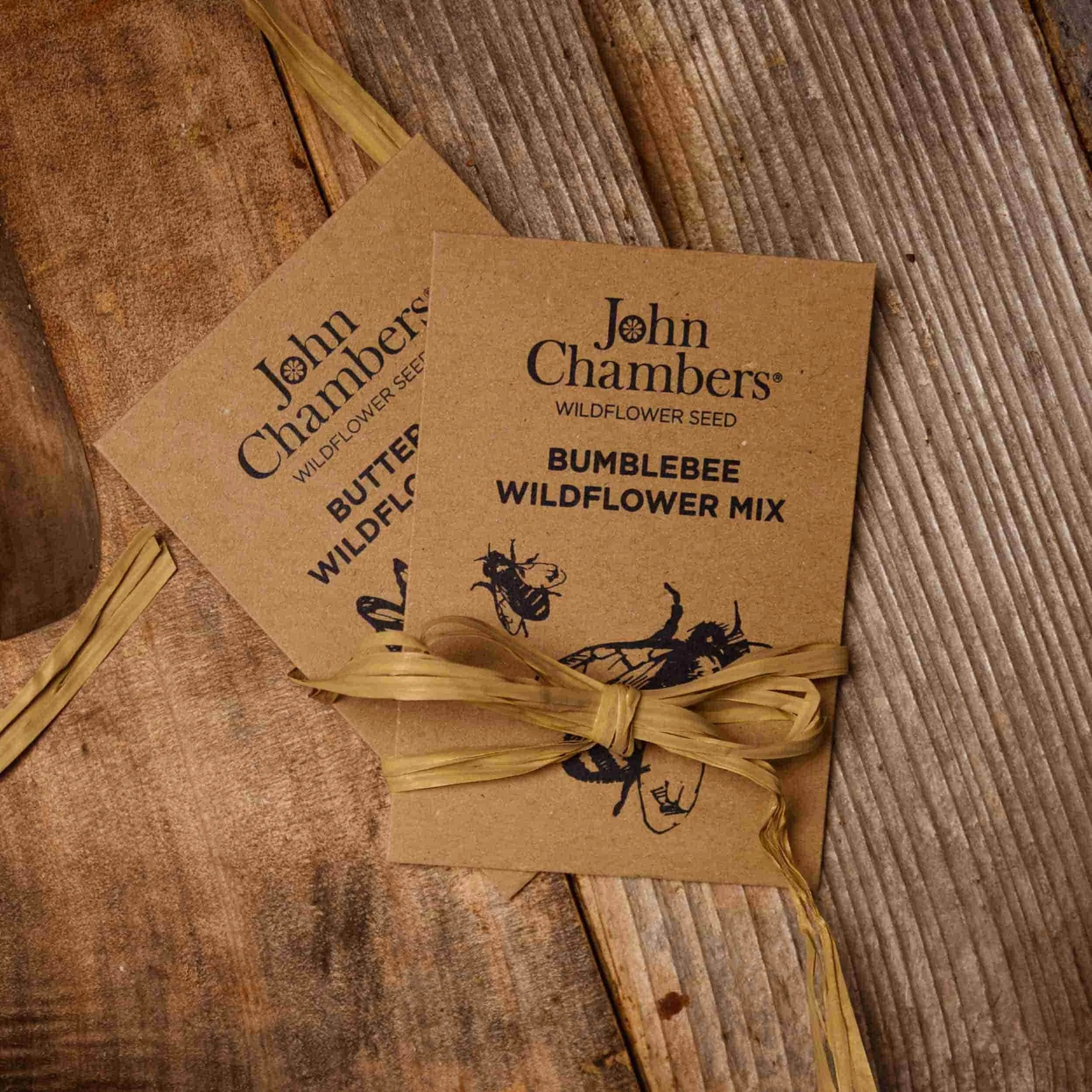 product seeds on barn door background natural look