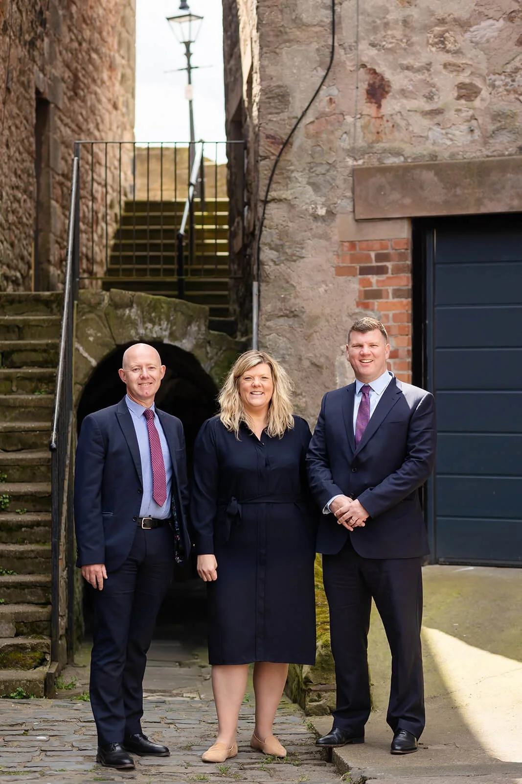 Naturally lit, location shoot for Greenwoods Accountants in Berwick-Upon-Tweed.