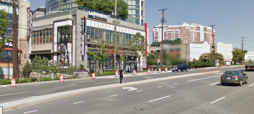 A midblock crossing would make this stretch much after. Submitted by anonymous.