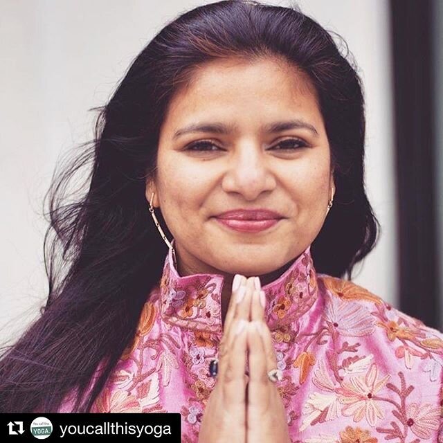 #Repost @youcallthisyoga 
I&rsquo;m teaching a gentle asana class tmrw morning 11am EST as part of Yoga Fest Online. Register ➡️Link in bio. ・・・
YogaFestOnline 2 Teacher Spotlight: We cannot be more excited to have Vandana Sood-Giddings of @prana_buz