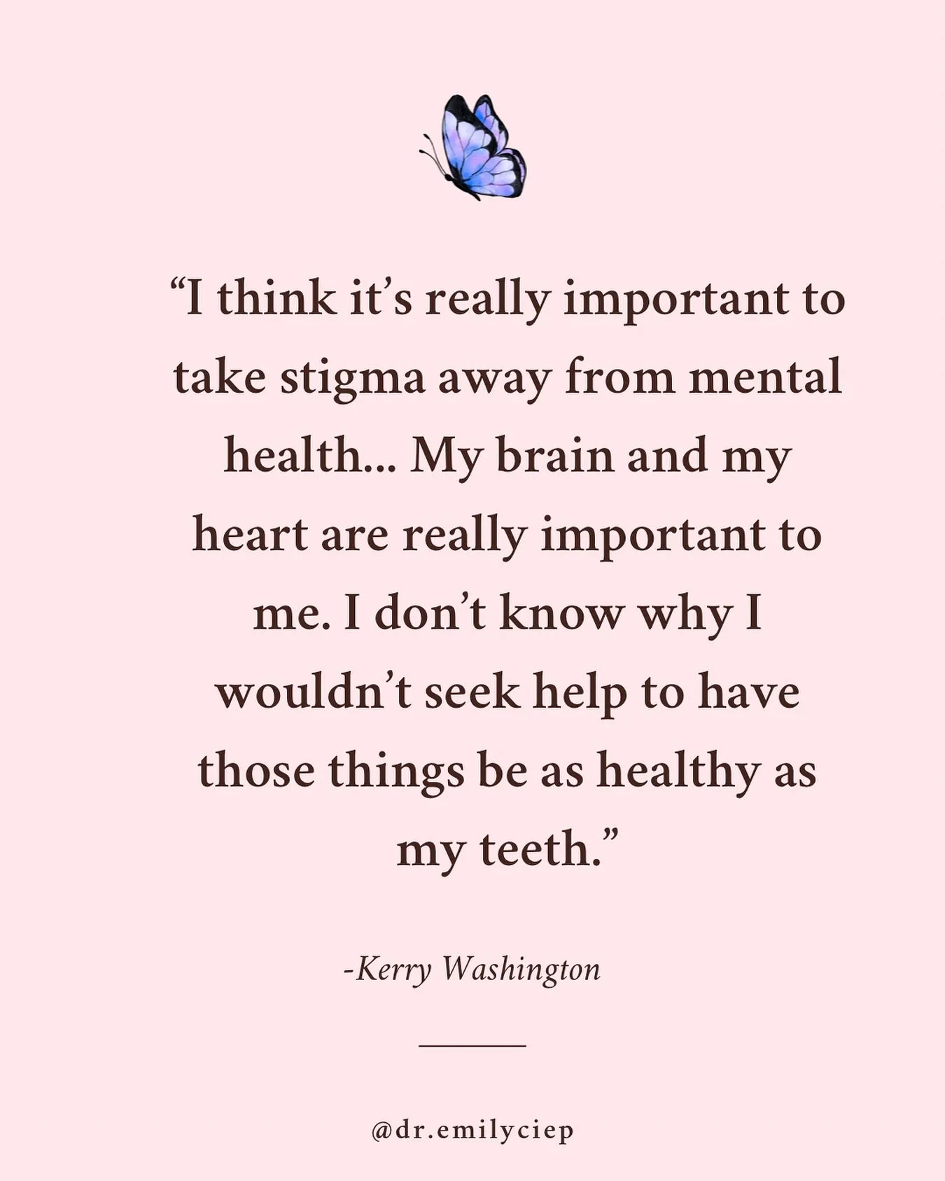 We don&rsquo;t whisper about dentist visits&mdash;so why should mental health be any different? 🧠💬 

Seeking support, sharing referrals, and talking openly is how we break the stigma. 

#MentalHealthMatters #EndTheStigma #NormalizeTherapy #HealingI