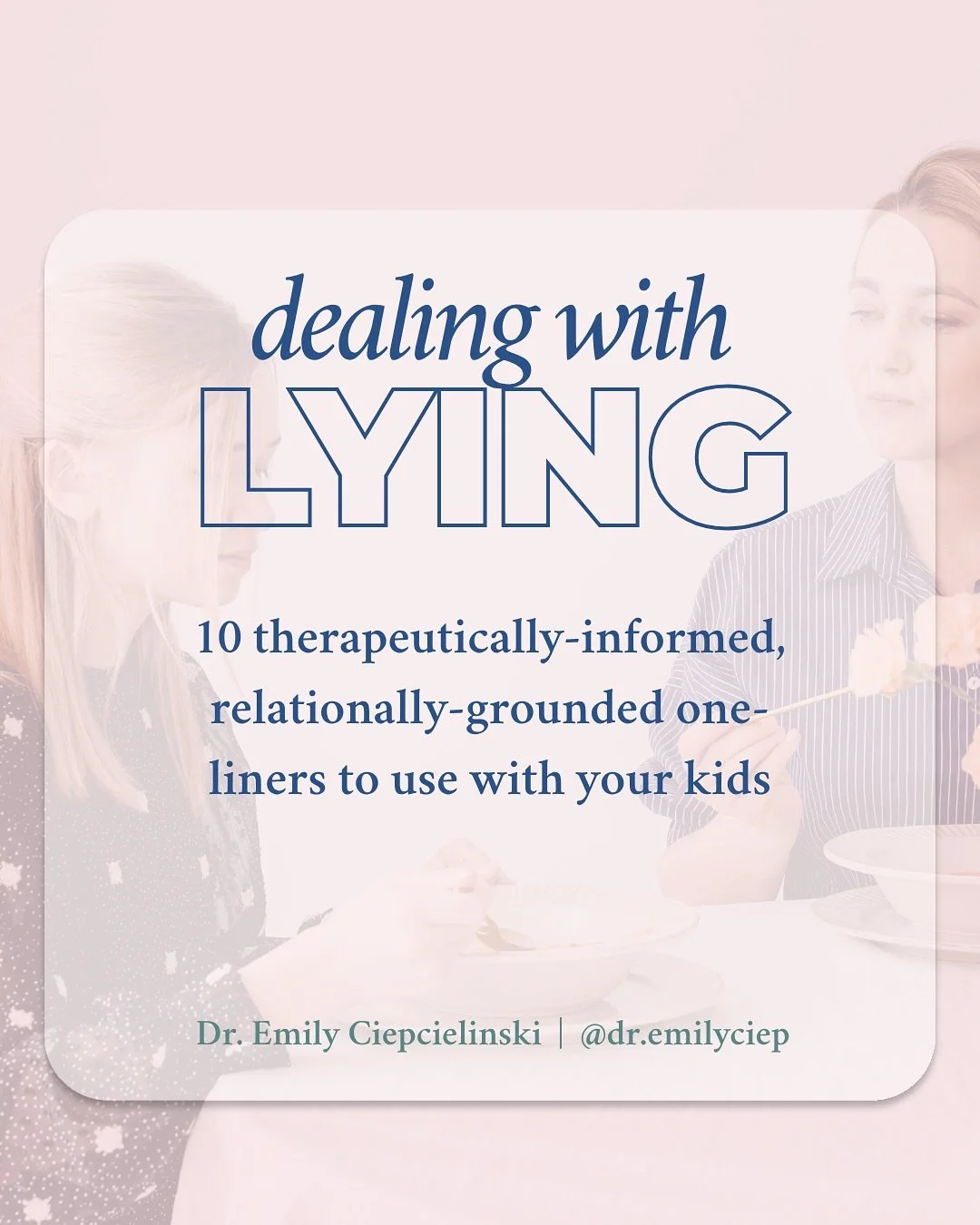 When kids lie it’s not always about defiance. Often, it’s about fear, shame, or wanting to protect connection.
Instead of shaming or knee-jerk reacting, this can be a really powerful moment to model emotional safety, honesty, and boundar