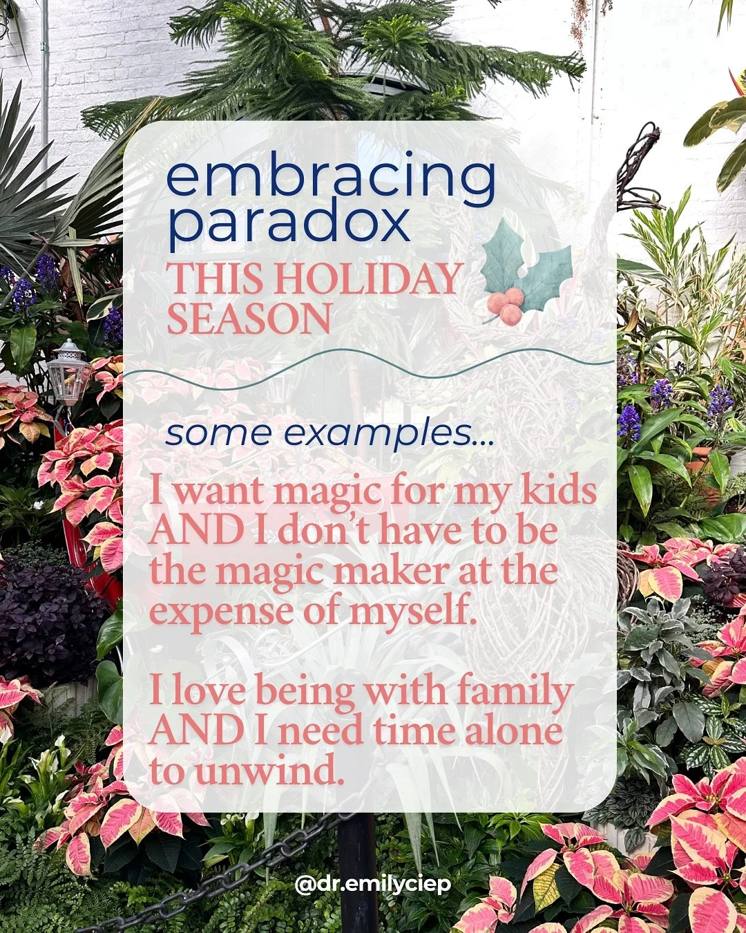 Paradox is that space where seemingly opposite truths coexist - not canceling each other out, but expanding our capacity for a &ldquo;bigger picture&rdquo; in our lives. We don&rsquo;t have to choose between the &ldquo;opposites&rdquo;; we can hold b