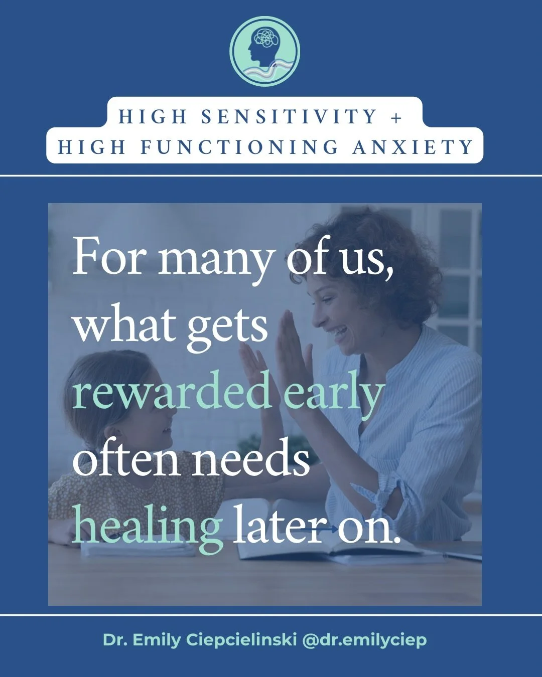 So many highly sensitive people (as well as those who deal with high-functioning anxiety, huge overlap here) were praised for what actually kept their nervous systems on high alert.

&ldquo;Easy.&rdquo;
&ldquo;Mature.&rdquo;
&ldquo;Calm under pressur
