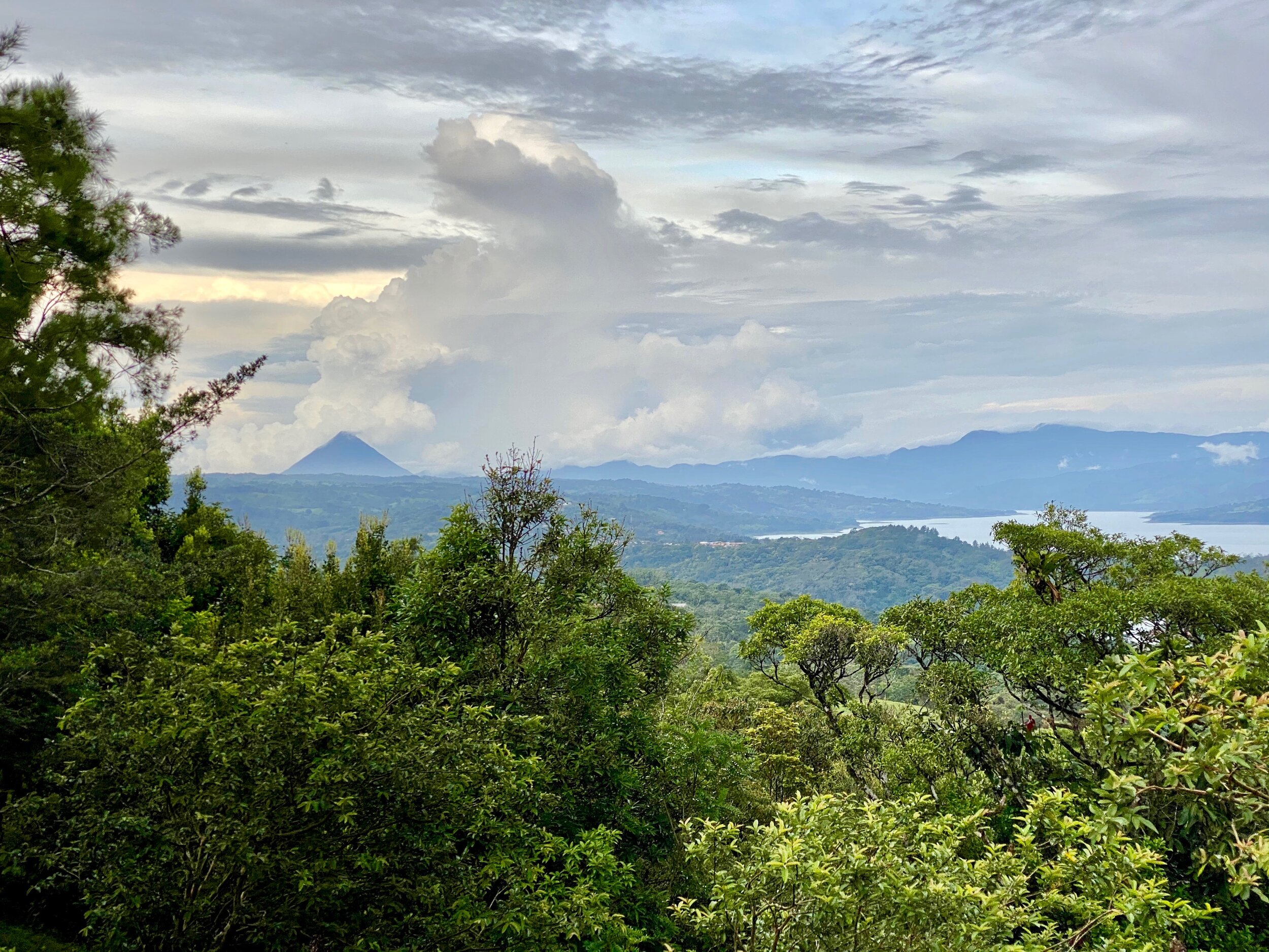 Lake and Volcano Arenal