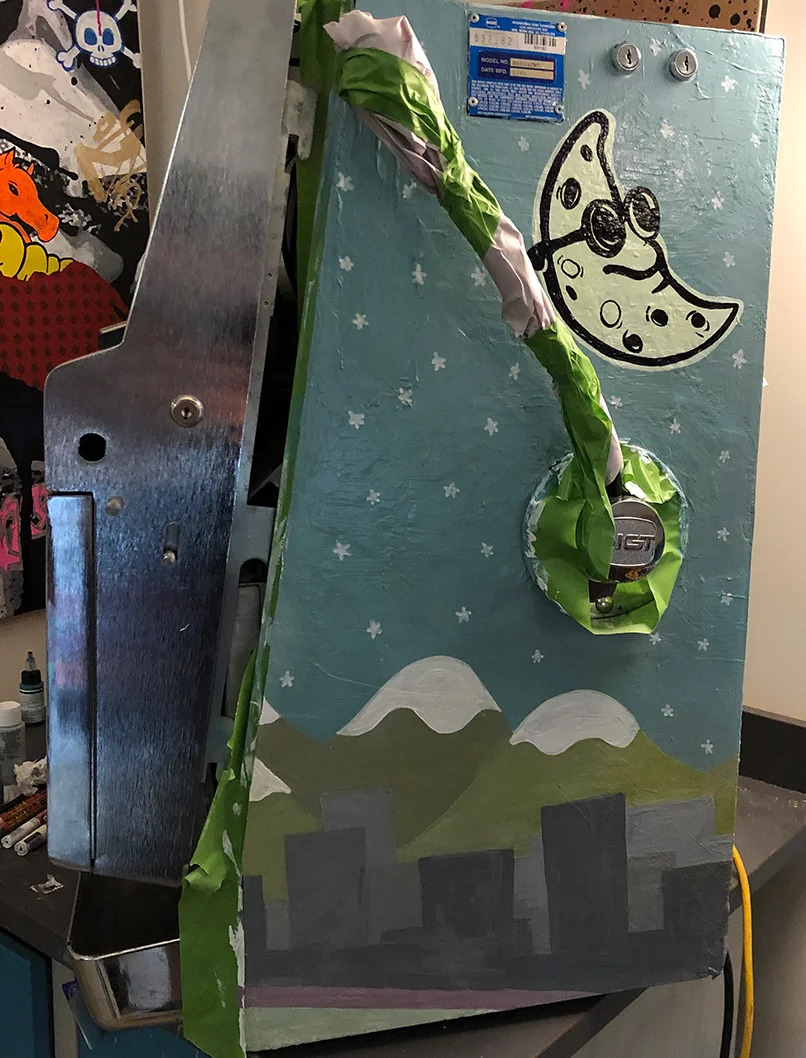 Painting right side