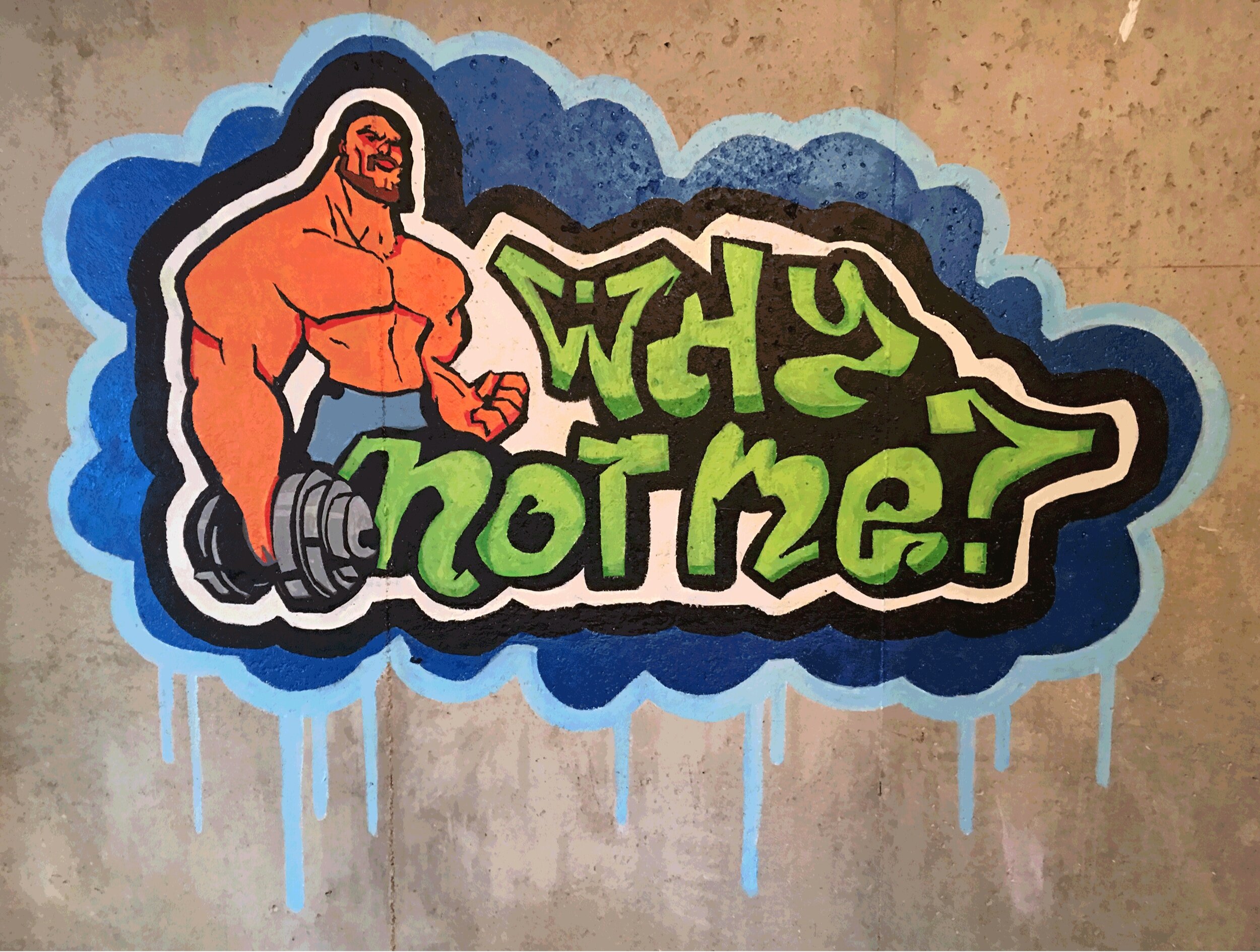 Gym Mural