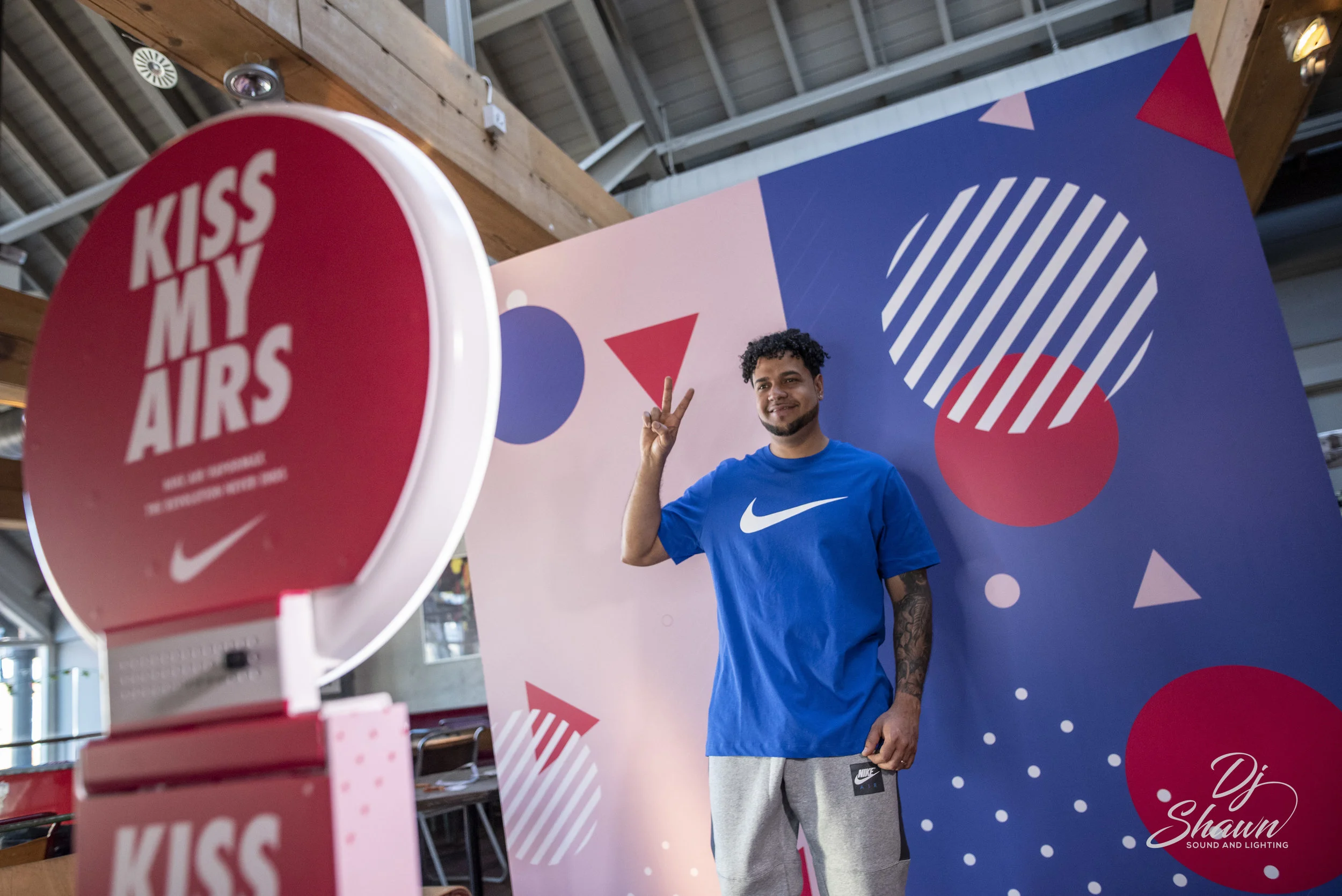 Corporate Activation for Nike. The guests loved the engaging experience and Nike loved the Social Sharing and Data collected for marketing.