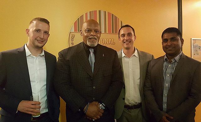 Continental Team + Cecil Fielder at the Long Island Children's Museum Charity Event 👍🏼⚾️