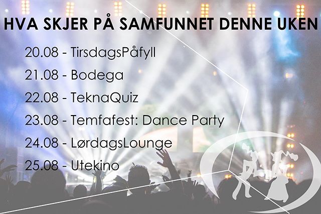 Mye g&oslash;y som skjer p&aring; Samfunnet denne uka ogs&aring;🤩 #samfunnetiaas