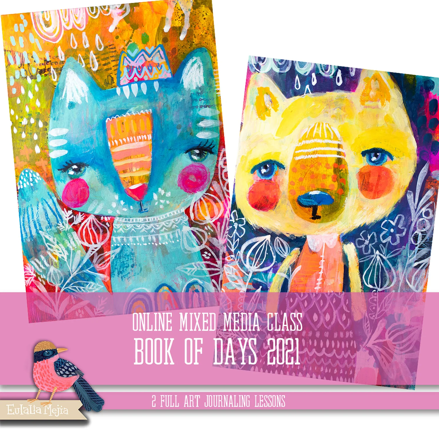 Online Virtual Mixed Media Art Classes and Workshops · Eulalia Mejia ...