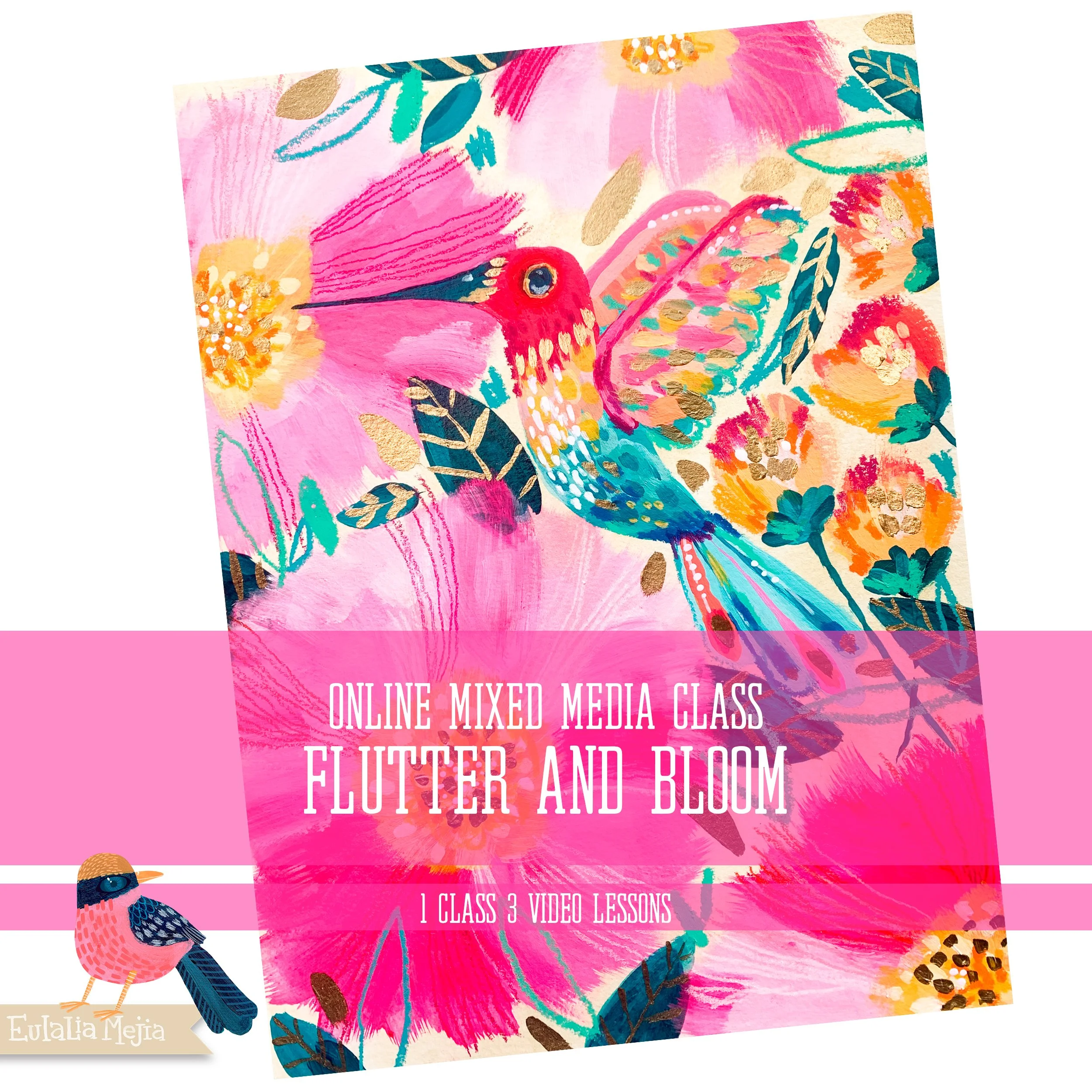 My Shop · Eulalia Mejia. Illustration. Design. Mixed Media. Classes.